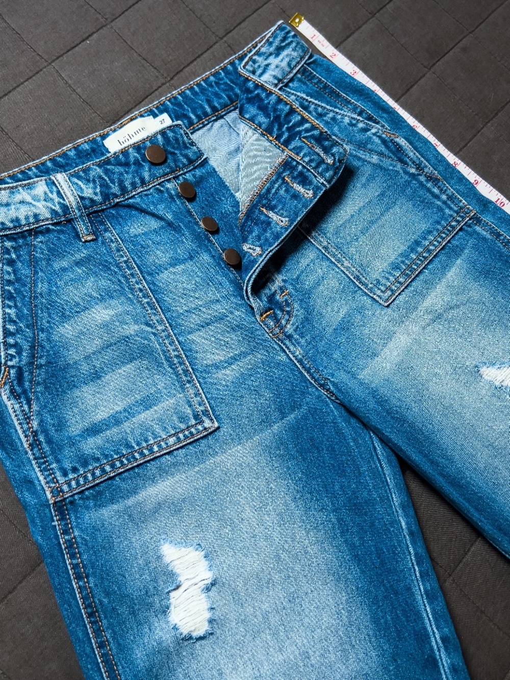BOHME Distressed Jeans
